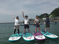 6/28 AM SUP(サップ、スタンドアップパドル)体験スクール付きレンタル  鎌倉ハイサーフ