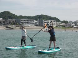 6/28 AM SUP(サップ、スタンドアップパドル)体験スクール付きレンタル  鎌倉ハイサーフ