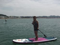 6/28 AM SUP(サップ、スタンドアップパドル)体験スクール付きレンタル  鎌倉ハイサーフ