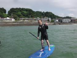 7/4 AM SUP(サップ、スタンドアップパドル)体験スクール付きレンタル   鎌倉ハイサーフ