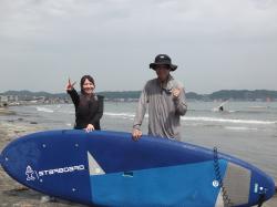 7/5 pm SUP(サップ、スタンドアップパドル)体験スクール付きレンタル  鎌倉ハイサーフ