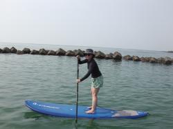 7/6 AM SUP(サップ、スタンドアップパドル)体験スクール付きレンタル 鎌倉ハイサーフ