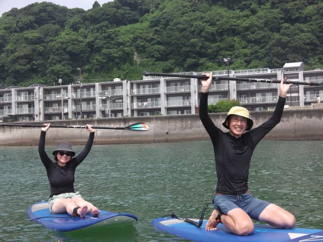 7/6 AM SUP(サップ、スタンドアップパドル)体験スクール付きレンタル 鎌倉ハイサーフ