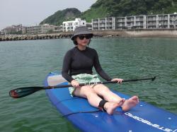 7/6 AM SUP(サップ、スタンドアップパドル)体験スクール付きレンタル 鎌倉ハイサーフ