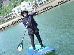 ７/10 AM SUP(サップ、スタンドアップパドル)体験スクール付きレンタル  鎌倉ハイサーフ