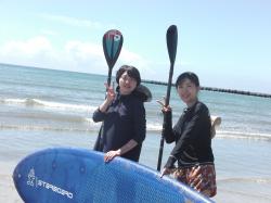 ７/10 AM SUP(サップ、スタンドアップパドル)体験スクール付きレンタル  鎌倉ハイサーフ