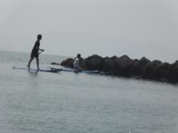 7/8 AM SUP(サップ、スタンドアップパドル)体験スクール付きレンタル  鎌倉ハイサーフ