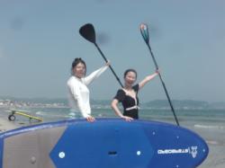 7/8 PM SUP(サップ、スタンドアップパドル)体験スクール付きレンタル  鎌倉ハイサーフ