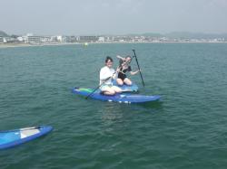 7/8 PM SUP(サップ、スタンドアップパドル)体験スクール付きレンタル  鎌倉ハイサーフ