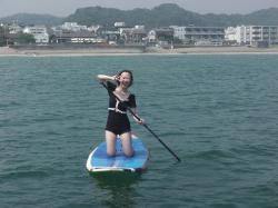 7/8 PM SUP(サップ、スタンドアップパドル)体験スクール付きレンタル  鎌倉ハイサーフ