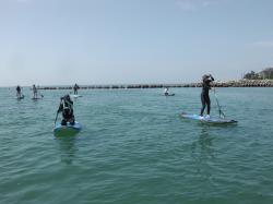 7/13 AM SUP(サップ、スタンドアップパドル)体験スクール付きレンタル  鎌倉ハイサーフ