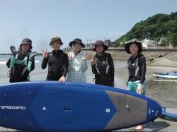 7/13 AM SUP(サップ、スタンドアップパドル)体験スクール付きレンタル  鎌倉ハイサーフ