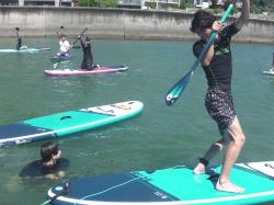 7/20 AM  SUP(サップ、スタンドアップパドル)体験スクール付きレンタル 