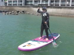 7/20 AM  SUP(サップ、スタンドアップパドル)体験スクール付きレンタル 