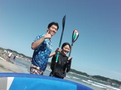 7/23 PM  SUP(サップ、スタンドアップパドル)体験スクール付きレンタル 鎌倉ハイサーフ