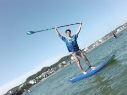 7/23 PM  SUP(サップ、スタンドアップパドル)体験スクール付きレンタル 鎌倉ハイサーフ