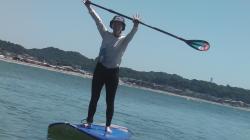 7/25 AM SUP(サップ、スタンドアップパドル)体験スクール付きレンタル  鎌倉ハイサーフ