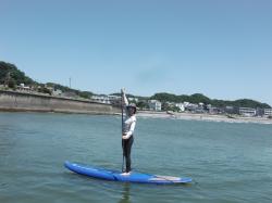7/25 AM SUP(サップ、スタンドアップパドル)体験スクール付きレンタル  鎌倉ハイサーフ