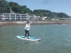 7/26 AM  SUP(サップ、スタンドアップパドル)体験スクール付きレンタル   鎌倉ハイサーフ