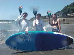 7/26 AM  SUP(サップ、スタンドアップパドル)体験スクール付きレンタル   鎌倉ハイサーフ