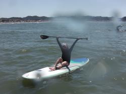 7/26 AM  SUP(サップ、スタンドアップパドル)体験スクール付きレンタル   鎌倉ハイサーフ