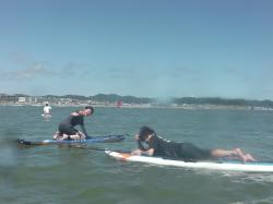 7/26 PM SUP(サップ、スタンドアップパドル)体験スクール付きレンタル  鎌倉ハイサーフ