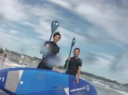 7/27 PM SUP(サップ、スタンドアップパドル)体験スクール付きレンタル  鎌倉ハイサーフ