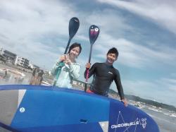 7/27 PM SUP(サップ、スタンドアップパドル)体験スクール付きレンタル  鎌倉ハイサーフ