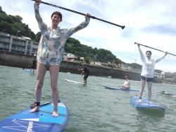 7/27 PM SUP(サップ、スタンドアップパドル)体験スクール付きレンタル  鎌倉ハイサーフ