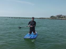 7/28 AM SUP(サップ、スタンドアップパドル)体験スクール付きレンタル 鎌倉ハイサーフ