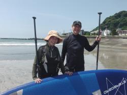 7/28 AM SUP(サップ、スタンドアップパドル)体験スクール付きレンタル 鎌倉ハイサーフ