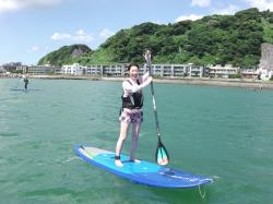 7/30 am SUP(サップ、スタンドアップパドル)体験スクール 鎌倉ハイサーフ 