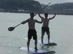 8/2 AM  SUP(サップ、スタンドアップパドル)体験スクール  鎌倉ハイサーフ