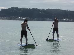 8/2 AM  SUP(サップ、スタンドアップパドル)体験スクール  鎌倉ハイサーフ