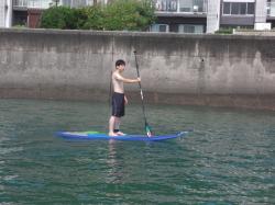 8/2 AM  SUP(サップ、スタンドアップパドル)体験スクール  鎌倉ハイサーフ