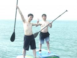 8/2 AM  SUP(サップ、スタンドアップパドル)体験スクール  鎌倉ハイサーフ
