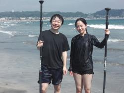 8/2 PM SUP(サップ、スタンドアップパドル)体験スクール  鎌倉ハイサーフ