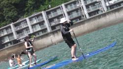 8/3 AM SUP(サップ、スタンドアップパドル)体験スクール付きレンタル  鎌倉ハイサーフ