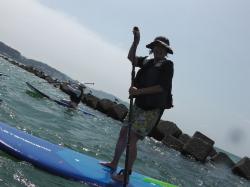 8/3 AM SUP(サップ、スタンドアップパドル)体験スクール付きレンタル  鎌倉ハイサーフ