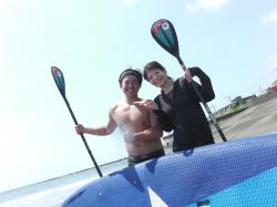 8/3 AM SUP(サップ、スタンドアップパドル)体験スクール付きレンタル  鎌倉ハイサーフ