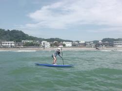 8/4 AM SUP(サップ、スタンドアップパドル)体験スクール付きレンタル  鎌倉ハイサーフ