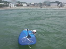 8/4 AM SUP(サップ、スタンドアップパドル)体験スクール付きレンタル  鎌倉ハイサーフ
