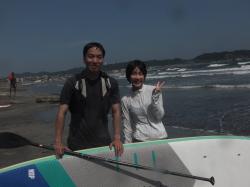 8/5 PM SUP(サップ、スタンドアップパドル)体験スクール  鎌倉ハイサーフ