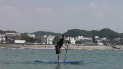8/6 AM SUP(サップ、スタンドアップパドル)体験スクール付きレンタル  鎌倉ハイサーフ