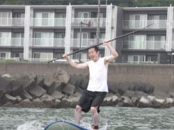 8/7 AM SUP(サップ、スタンドアップパドル)体験スクール付きレンタル 