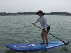 8/9 AM １ SUP(サップ、スタンドアップパドル)体験スクール付きレンタル  鎌倉ハイサーフ