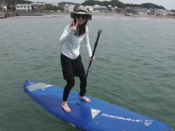 8/9 AM １ SUP(サップ、スタンドアップパドル)体験スクール付きレンタル  鎌倉ハイサーフ