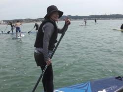 8/9 AM １ SUP(サップ、スタンドアップパドル)体験スクール付きレンタル  鎌倉ハイサーフ