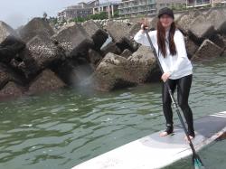 8/9 AM １ SUP(サップ、スタンドアップパドル)体験スクール付きレンタル  鎌倉ハイサーフ