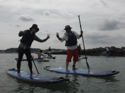 8/9 AM2 SUP(サップ、スタンドアップパドル)体験スクール付きレンタル   鎌倉ハイサーフ